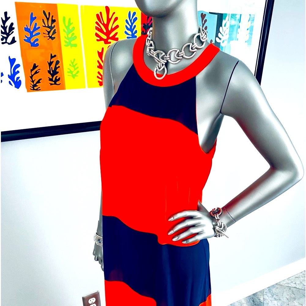 EUC  Maxi Dress Halter Design - Lightweight & Flattering